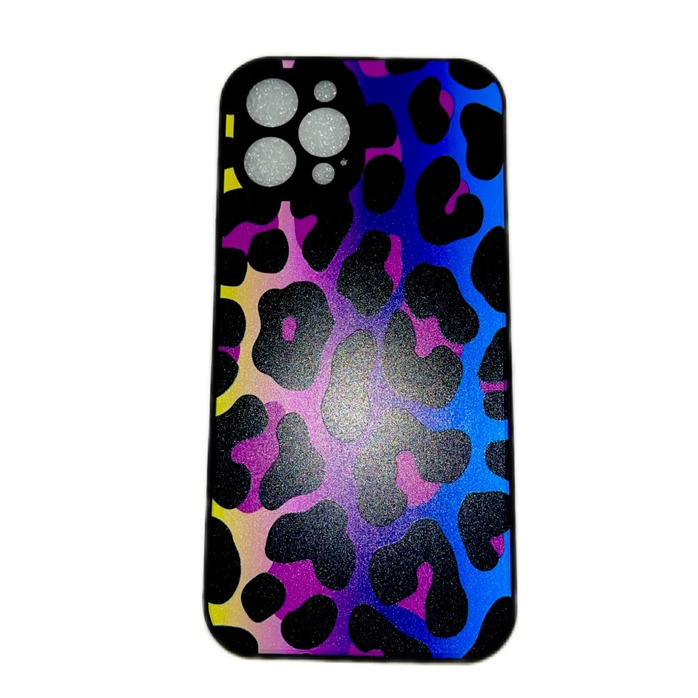 iPhone 12 ProMax Leopard Art Soft Phone Case